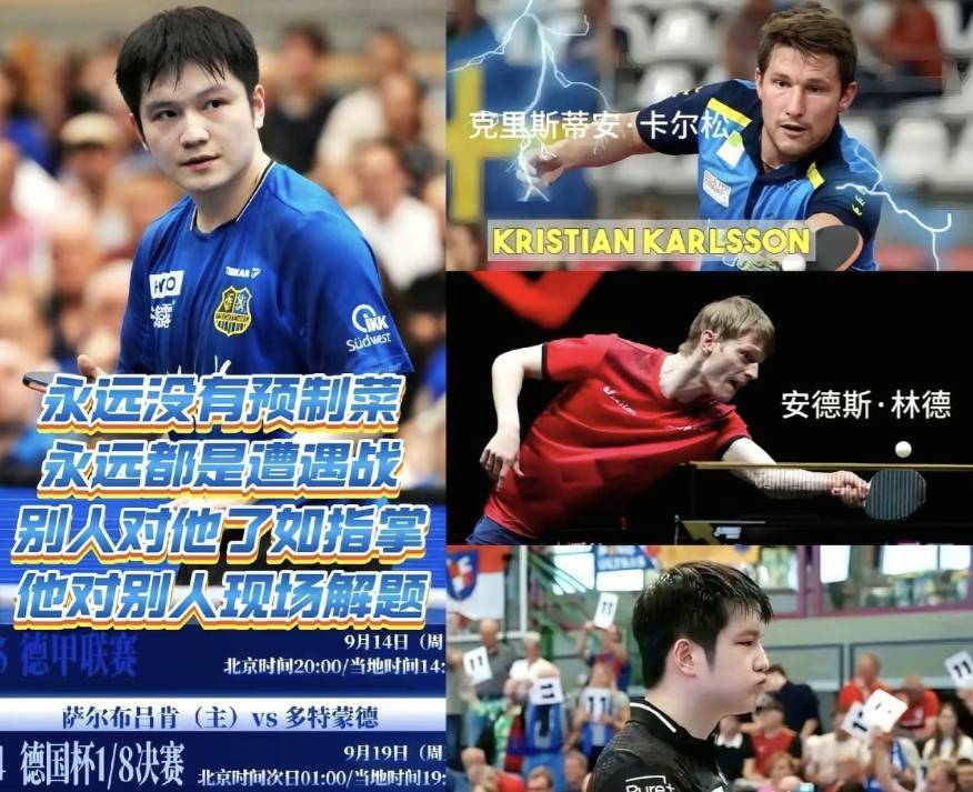 樊振东太难了，即将遭遇德甲最强阻击，对方曾击败过林诗栋！